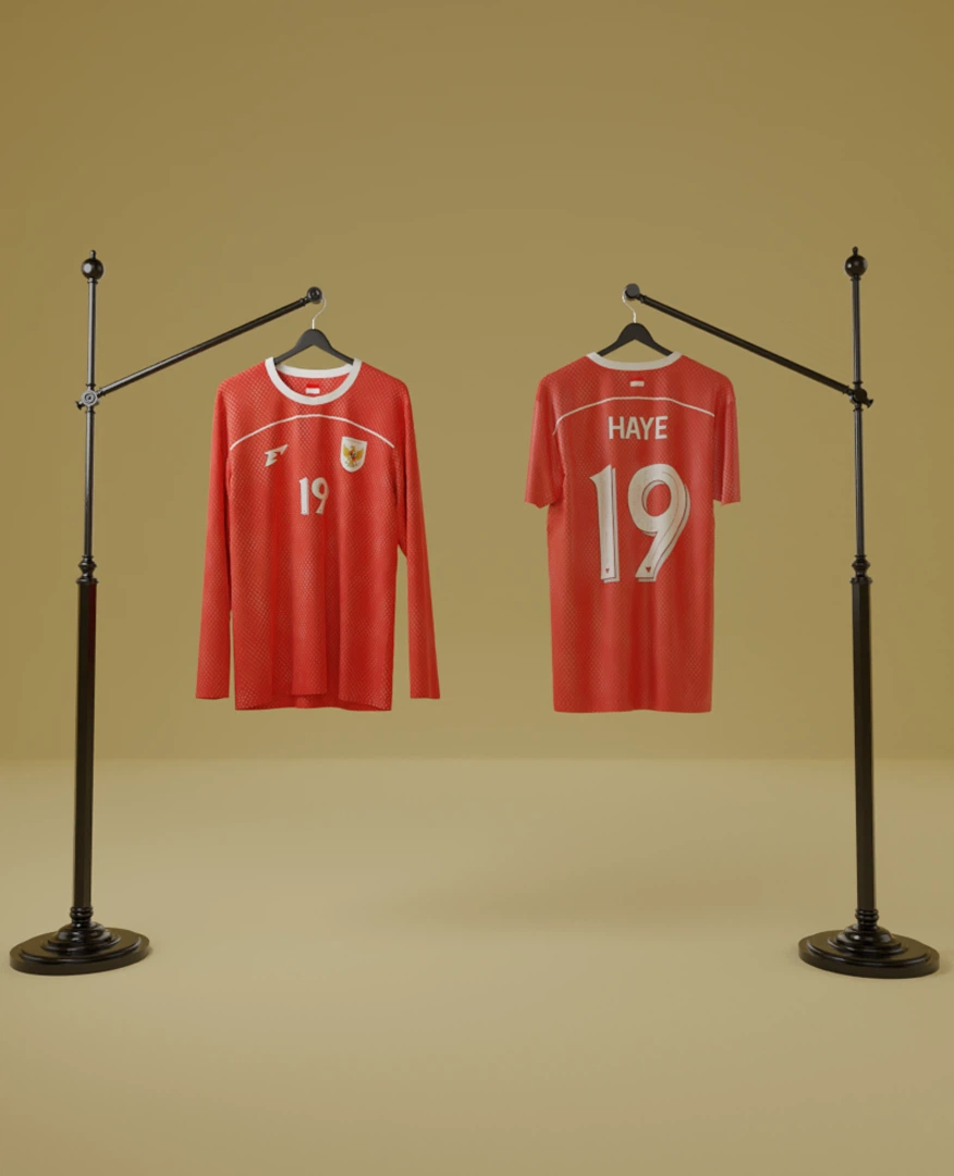 3D O-Neck Jersey Mockup on Hanger | 3D Jersey